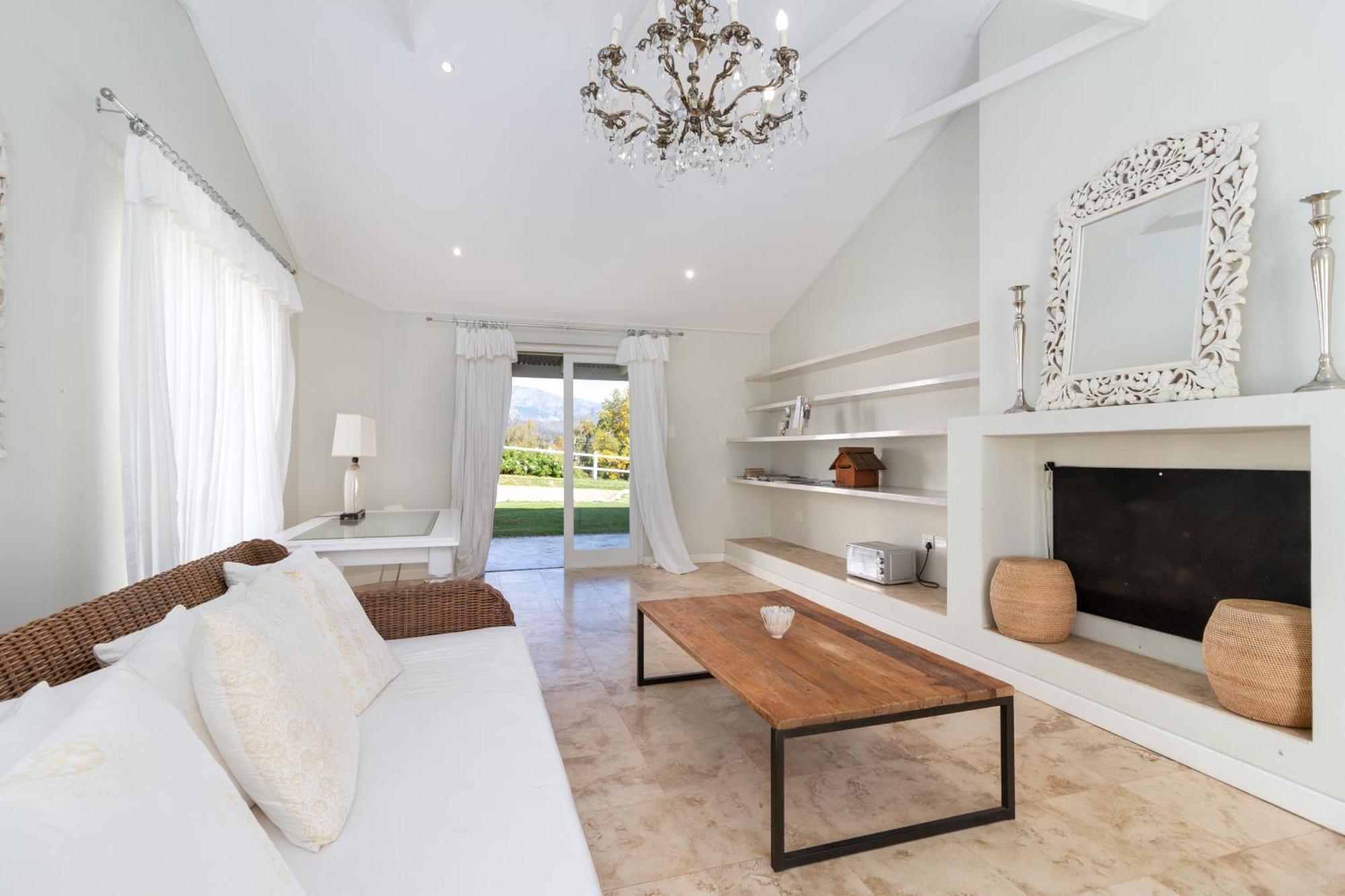 Villa La Terra De Luc Franschhoek Esterno foto