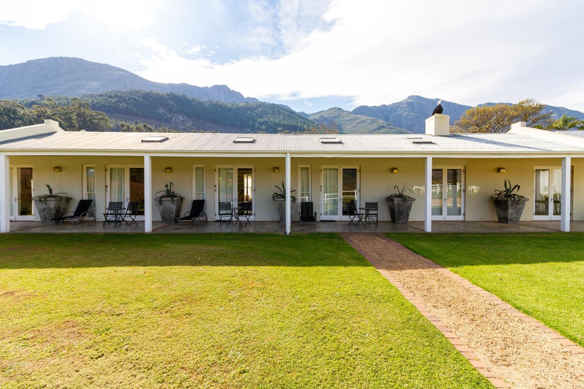 Villa La Terra De Luc Franschhoek Esterno foto